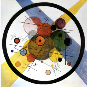 Circles in Circle by Kandinsky